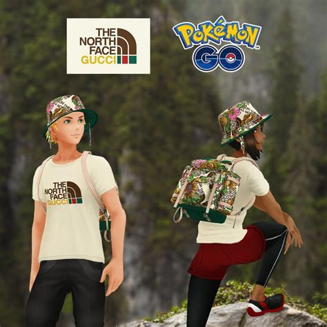 north face gucci shirt pokemon go|Gucci north face price.